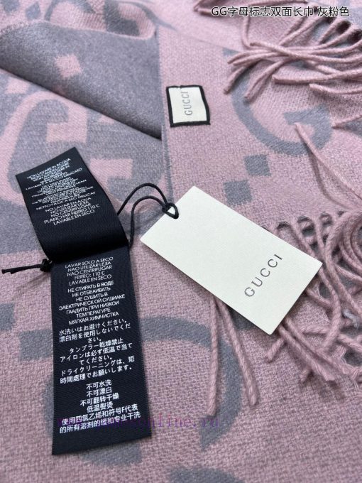 The new G family's new GG letter logo double-sided long scarf is so beautiful [tearful]. It t2uxmhgg - Image 9