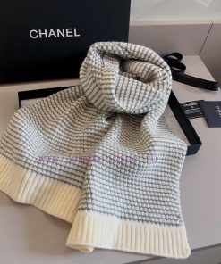 Chanel Knitted Scarf, Thick and Soft, Chanel Autumn/Winter Warm Scarf, 180 * 38ev13r8lh