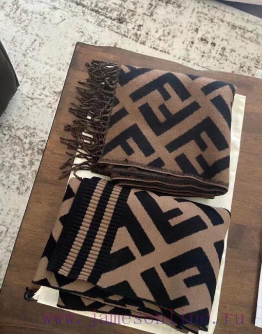 Fendi Knitted Scarf, a popular item on the internet that instantly connects everyone, exudesahrc5g8x - Image 10