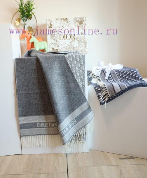 CD letter double-sided cashmere scarfDouble sided upgraded version, classic two-color double599pctdy - Image 3