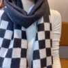 LV Checkered Scarf ️ Highly recommended with a super good hand feel for trade tails and slowkqzr8dxn