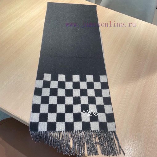 LV Checkered Scarf ️ Highly recommended with a super good hand feel for trade tails and slowkqzr8dxn - Image 6