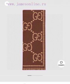 Gucci style lettersFabric woolSize 47 * 180Color Coffee Blue BlackWool and silk scarf, decor9t9ec8m8