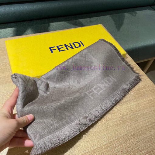 New FF Gold and Silver Jacquard Shawl Black SilverItem number FXT069ANDBF09TDSize140x140cm Mx4k30h31 - Image 4