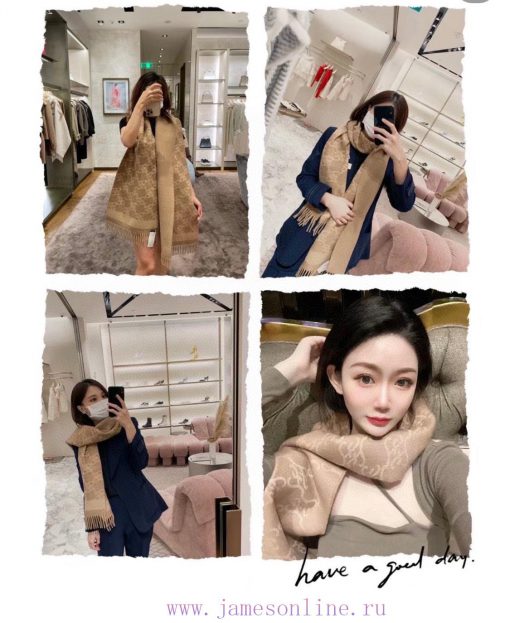 FENDI scarf, with a super gentle and stylish double-sided design, feels younger, gentler, an97hj1y1j - Image 3