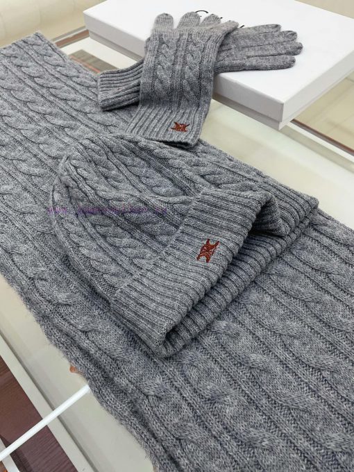 Celine's top tier high-end three piece set is now available in stock. Celine hats, scarves, 9b3frpws - Image 8