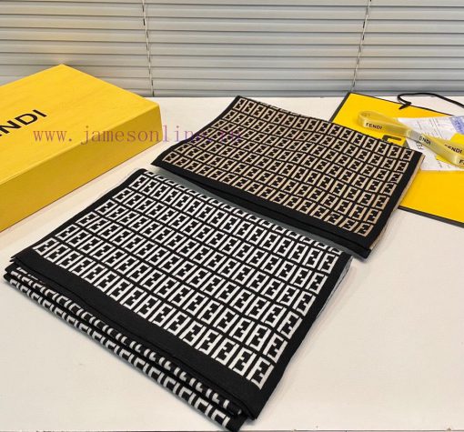 Classic FF letter element scarf, also a fun item just launched ‼ This year's Fendi is also tstuu5pg1 - Image 3