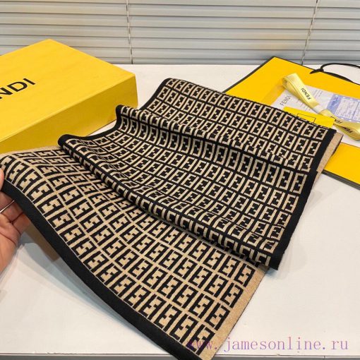 Classic FF letter element scarf, also a fun item just launched ‼ This year's Fendi is also tstuu5pg1 - Image 5