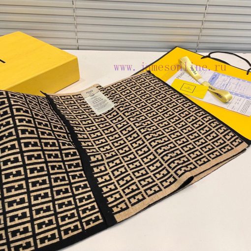 Classic FF letter element scarf, also a fun item just launched ‼ This year's Fendi is also tstuu5pg1 - Image 9