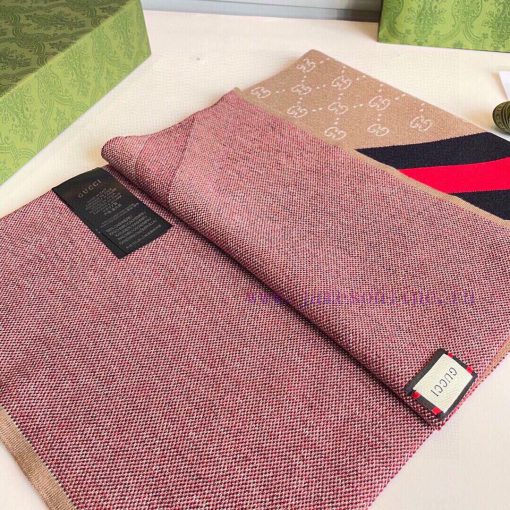 The hot selling Gucci unisex knitted scarf has arrived. Soft and comfortable wool brings theikz18wwh - Image 8