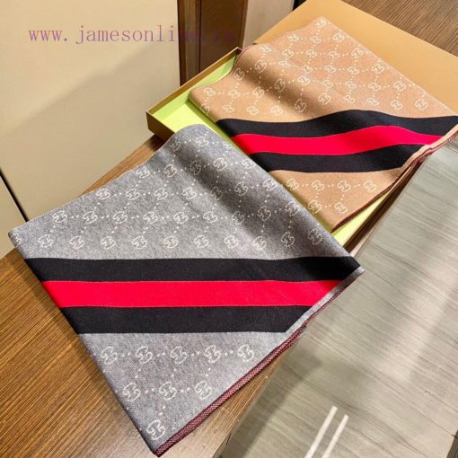 The hot selling Gucci unisex knitted scarf has arrived. Soft and comfortable wool brings theikz18wwh - Image 9