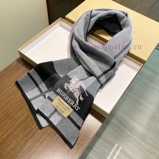 The high-end cashmere knitted scarf can be formal or casual, with a very classical design fol9p0dj2h - Image 4