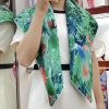 18mm pure silk double-sided same color on the new HERMES heavyweight crystal valley square s3fcosexj