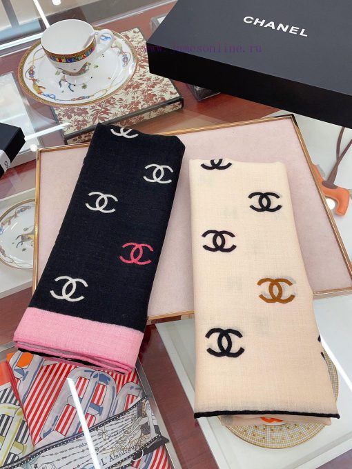 Chanel size LOGO140 cashmere square scarf is recommended for VIP customers. Be sure to startbnsoznw5 - Image 3