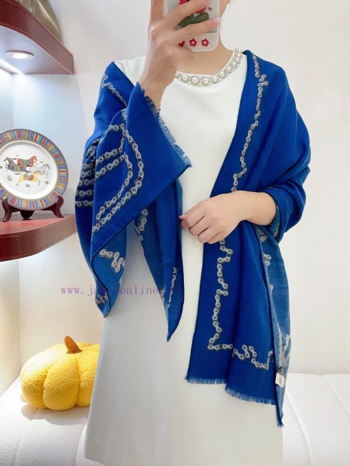 Highly recommended HERMES synchronizes with the new chain of horsehead long scarves and silkceucyp0p - Image 2