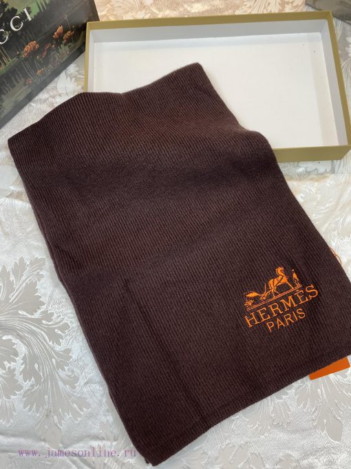 Hermes official palace level premium donkey autumn and winter on sale top of the line cashme1jr8mjlj - Image 5