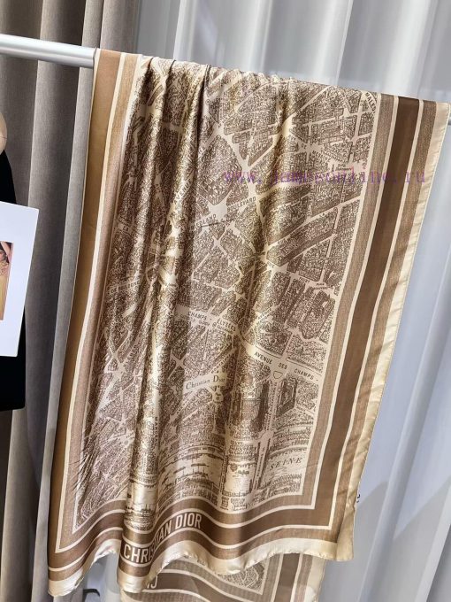 A must-have item for travel, the spring series popular silk scarf. No matter how you look atbku0736v - Image 4