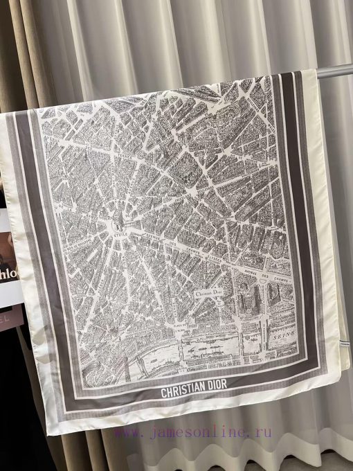 A must-have item for travel, the spring series popular silk scarf. No matter how you look atbku0736v - Image 6