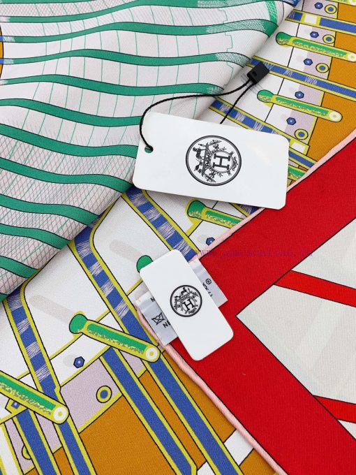 18mm double-sided different color silk scarf Hermes double-sided silk scarf has a new style eb6zxqy9 - Image 7