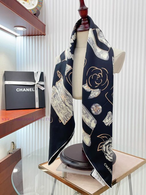 The 18mm double-sided same color CHANEL heavyweight silk high-end workshop series looks good2scwgr5k - Image 8