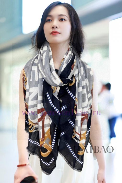 When it comes to the new FDFF letter and chain long scarf, cashmere long scarf is recommendenz3g2wnw