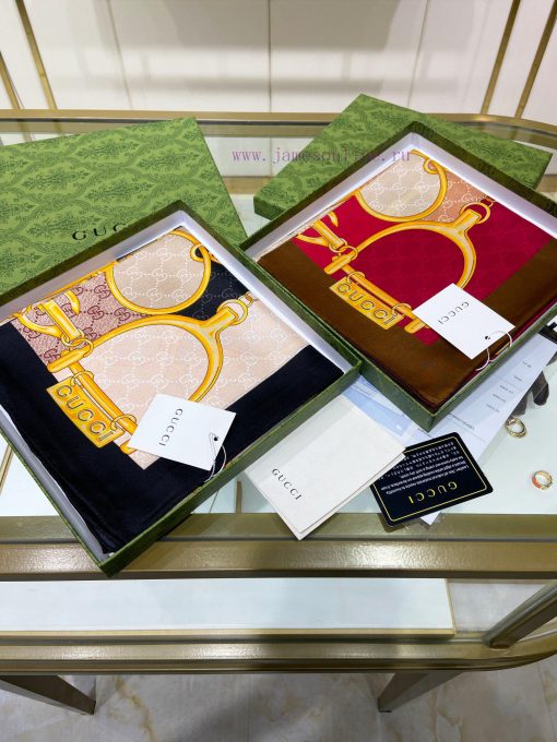 New G's single-sided silk square scarf is recommended for VIP customers. Be sure to start quu19mpxxo - Image 3