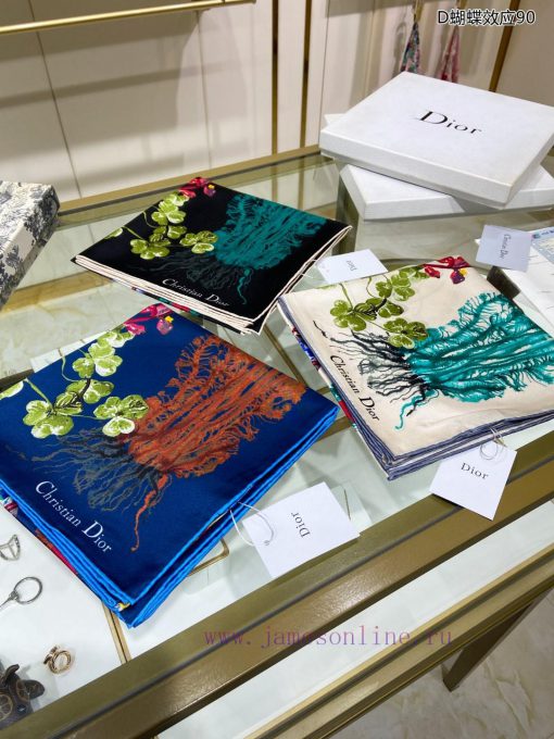 The new DO Home D Butterfly Effect 90 Silk Square Scarf is highly recommended by VIPs. You m4t5r2w7b - Image 3