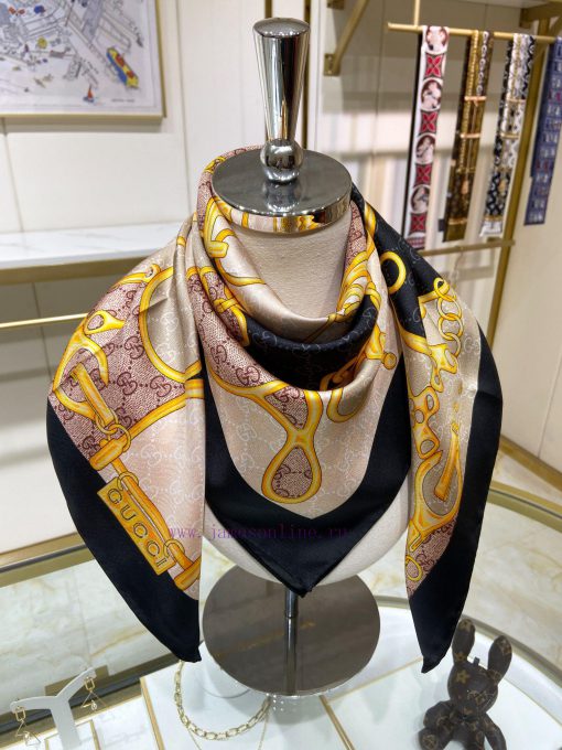 New G's single-sided silk square scarf is recommended for VIP customers. Be sure to start quu19mpxxo - Image 8