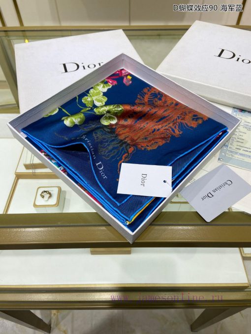 The new DO Home D Butterfly Effect 90 Silk Square Scarf is highly recommended by VIPs. You m4t5r2w7b - Image 5
