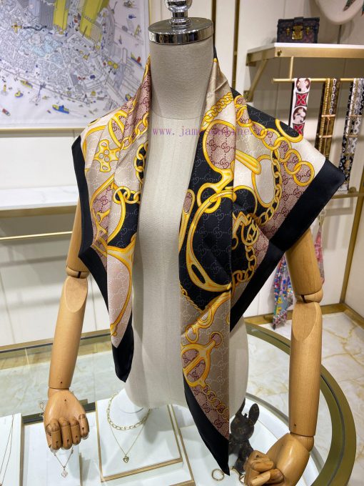 New G's single-sided silk square scarf is recommended for VIP customers. Be sure to start quu19mpxxo - Image 9