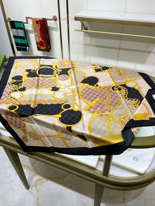 New G's single-sided silk square scarf is recommended for VIP customers. Be sure to start quu19mpxxo - Image 10