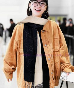 G Home GG Silver Thread Jacquard Double sided Long Scarf, dazzling to the extreme, a must-ha5leacr5y