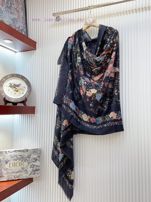 The gold and silver silk Dior style is a must-have for everyone. The new long cashmere is syh5w1vtm0 - Image 5