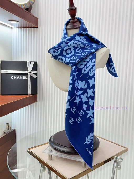 The new Chanel style element 90 silk small square scarf is recommended by VIPs. You must staxm7z87bi - Image 9