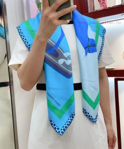 HERMES's new silk scarf looks great and is recommended as an abstract art 90 silk handkerchiin7kbenp