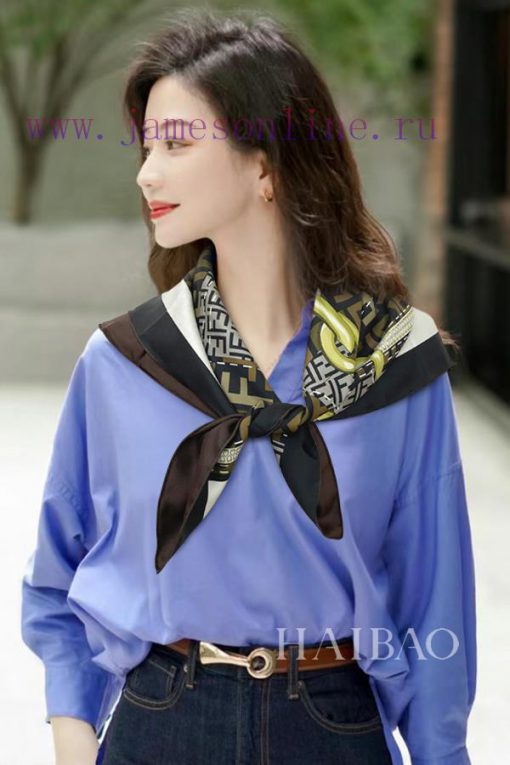 The new FF bag comes with accessories, double-sided dual color 90 silk square scarf, and is 98zfn6n5 - Image 2