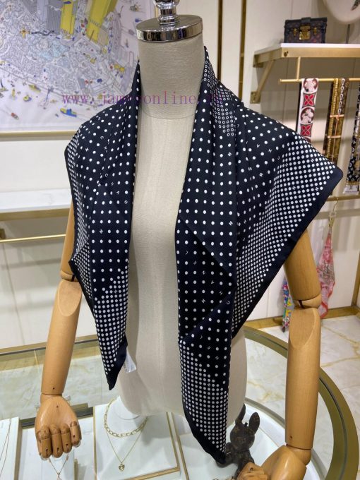 High end customized Chanel double-sided same color silk square scarf is recommended for VIP 094dypaq - Image 10