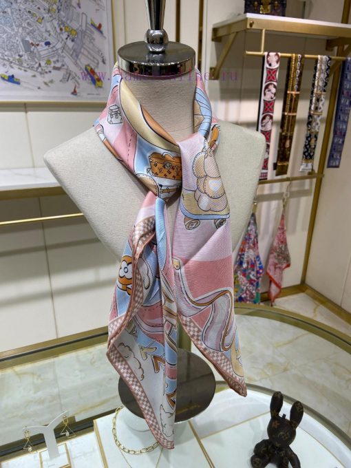 High end customization truly praises the new double-sided same color printed silk square scaw3ppir5b - Image 6