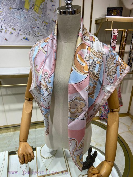 High end customization truly praises the new double-sided same color printed silk square scaw3ppir5b - Image 8