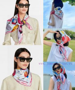 The cattle goods are really praised. L Hot air balloon double-sided 90 silk square towel is kcf8z5l7