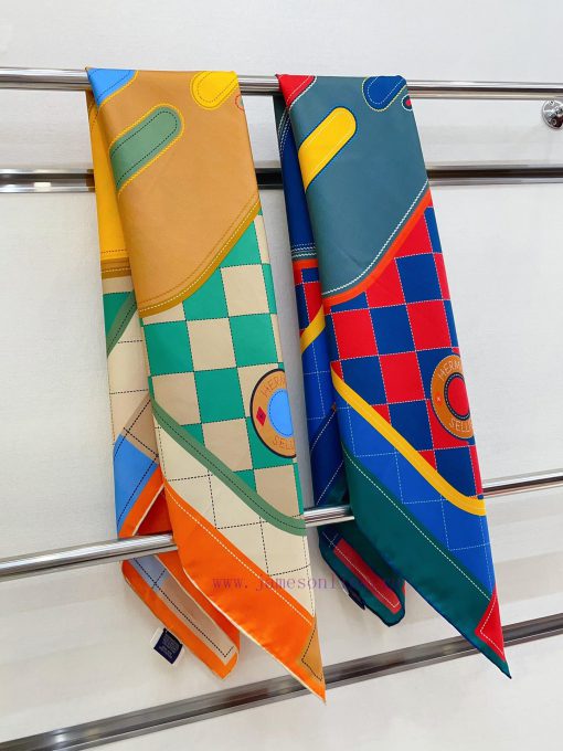 HERMES's new silk products are said to look good, and we recommend the saddle cushion 90 silocm9qxbz - Image 4