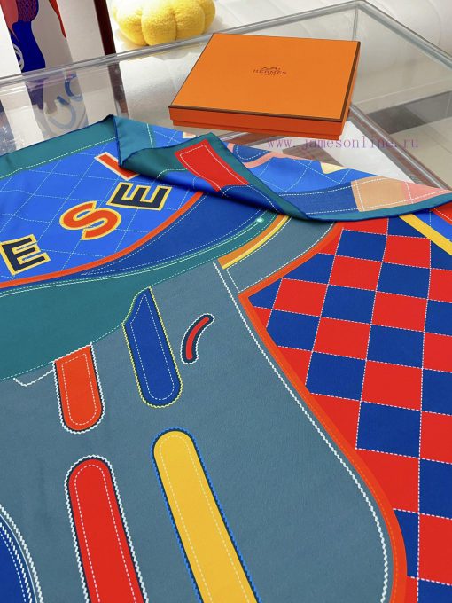 HERMES's new silk products are said to look good, and we recommend the saddle cushion 90 silocm9qxbz - Image 6