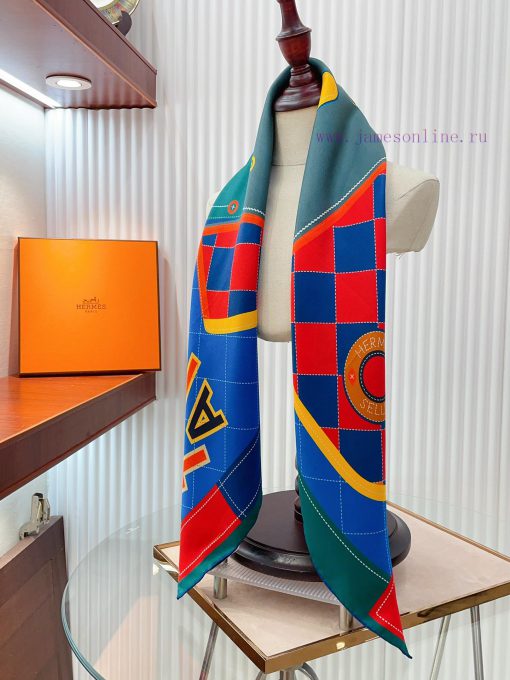 HERMES's new silk products are said to look good, and we recommend the saddle cushion 90 silocm9qxbz - Image 8