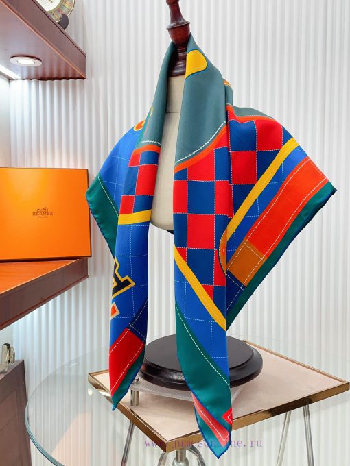 HERMES's new silk products are said to look good, and we recommend the saddle cushion 90 silocm9qxbz - Image 10