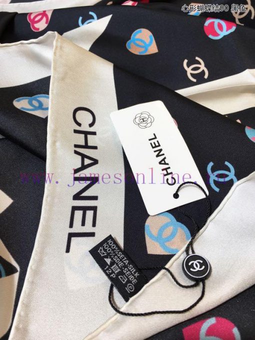 Heart shaped bow 90 silk square scarf for VIP recommendation, be sure to start quickly. Highxoinllcp - Image 6