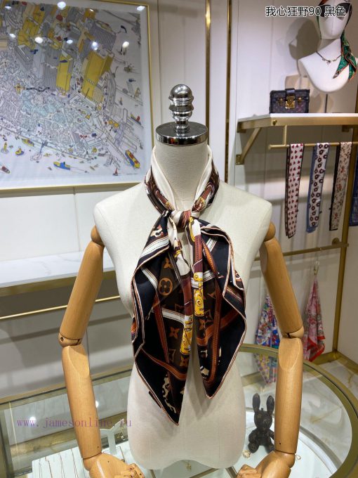 The New Beauty Donkey Home L My Heart Wild 90 Silk Square Scarf is a fun reproduction of the6b88b056 - Image 7
