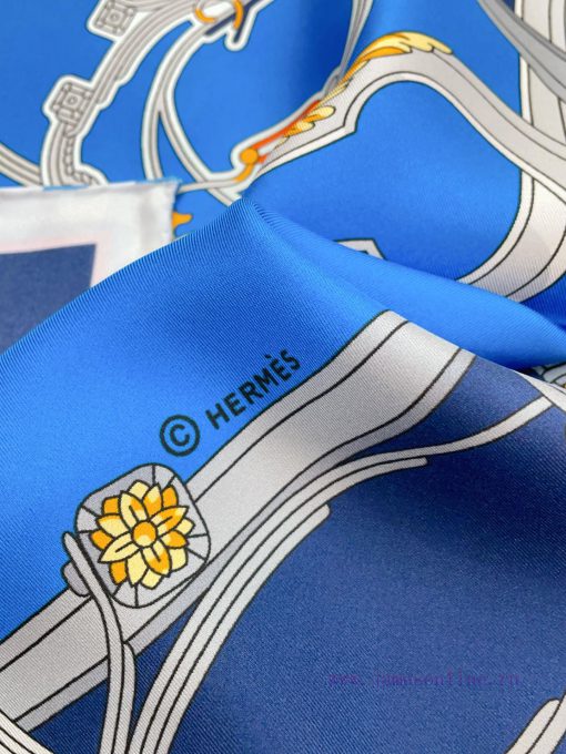 HERMES's new silk collection looks great when you buy it. We recommend the spring mixed 90 sc1mdqyb1 - Image 6