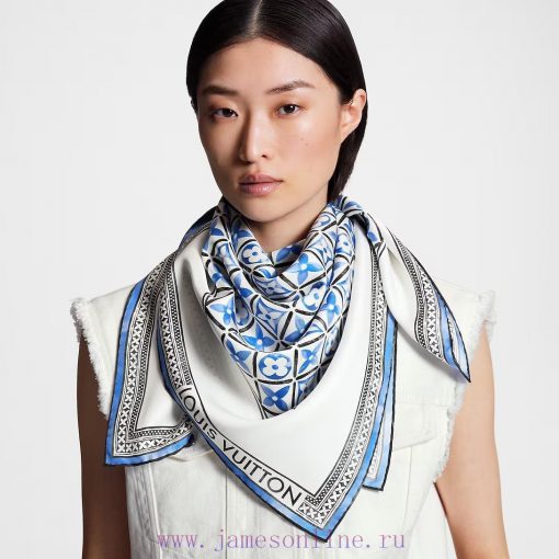 LV fashionable color matching old flowers, foreign fashion, high class simplicity and fashioagxa5u9m - Image 2