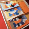 Original HERMES90cm silk square scarf is a top-notch visual feast. The new color is very lux1ws7ugt4