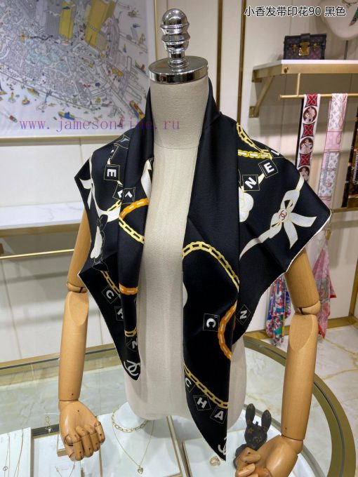 Chanel headband printed 90 silk square scarf is recommended for VIP customers. Be sure to stz08x6z0r - Image 7